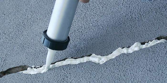 Как покрасить бетонный герметик?