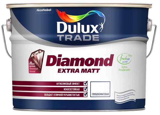 картинка Dulux Trade Diamond Extra Matt